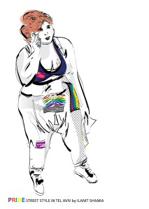 Street Style in Tel Aviv - Special Pride 2018