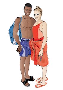 Back from the beach - special project