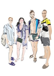 Baxk from the beach - Special project