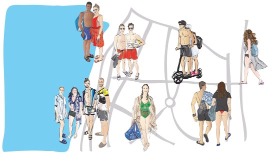 Back from the beach - special project