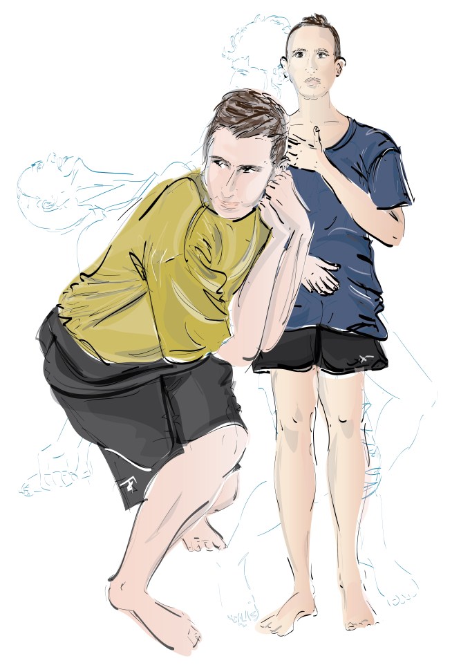 A visit to a dance rehearsal - The Rite of Spring by Yossi Berg and Oded Graf