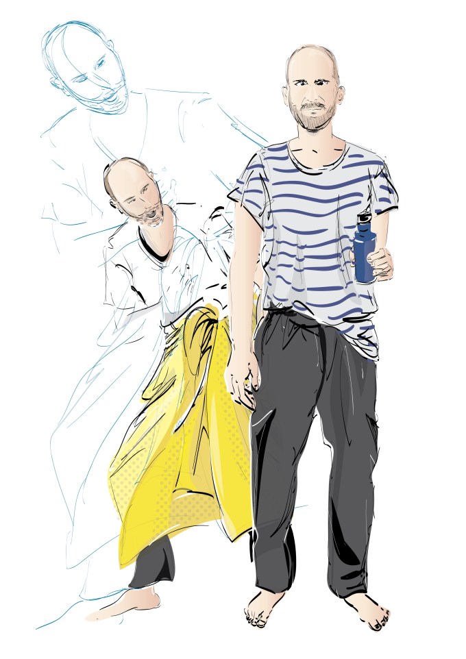 A visit to a dance rehearsal - The Rite of Spring by Yossi Berg and Oded Graf