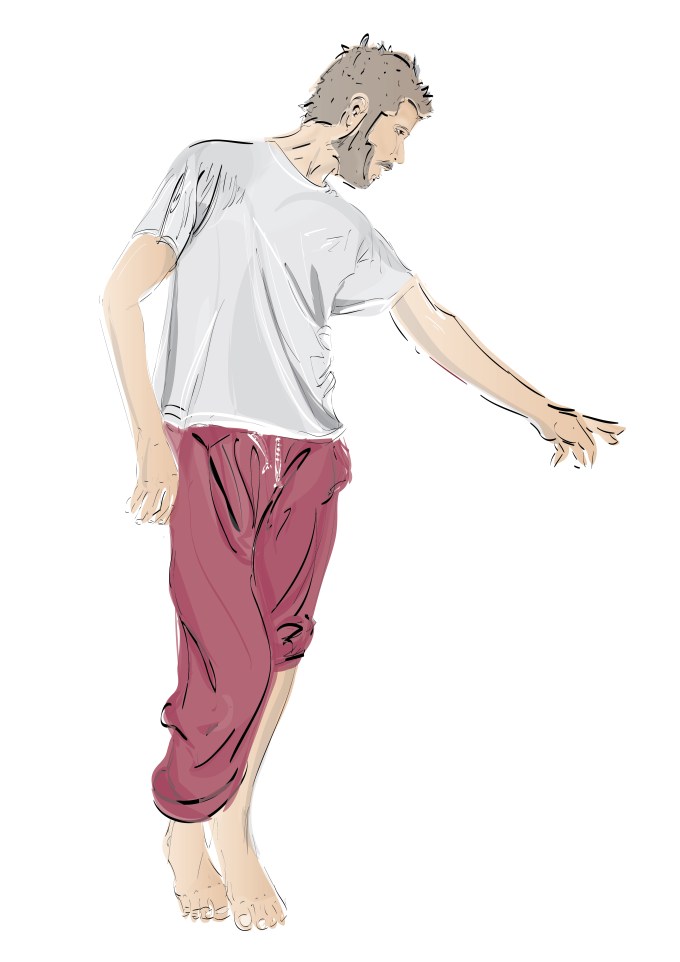 A visit to a dance rehearsal - The Rite of Spring by Yossi Berg and Oded Graf