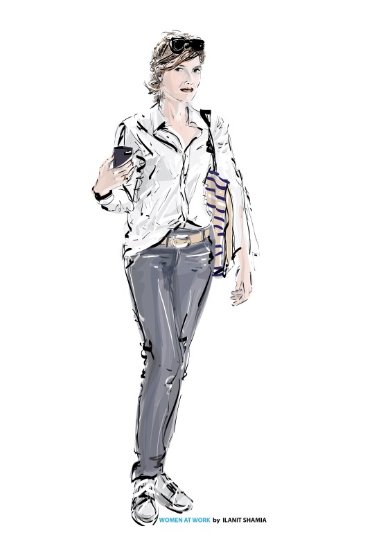 WOMEN AT WORK #6 - kinneret Rosenbloom