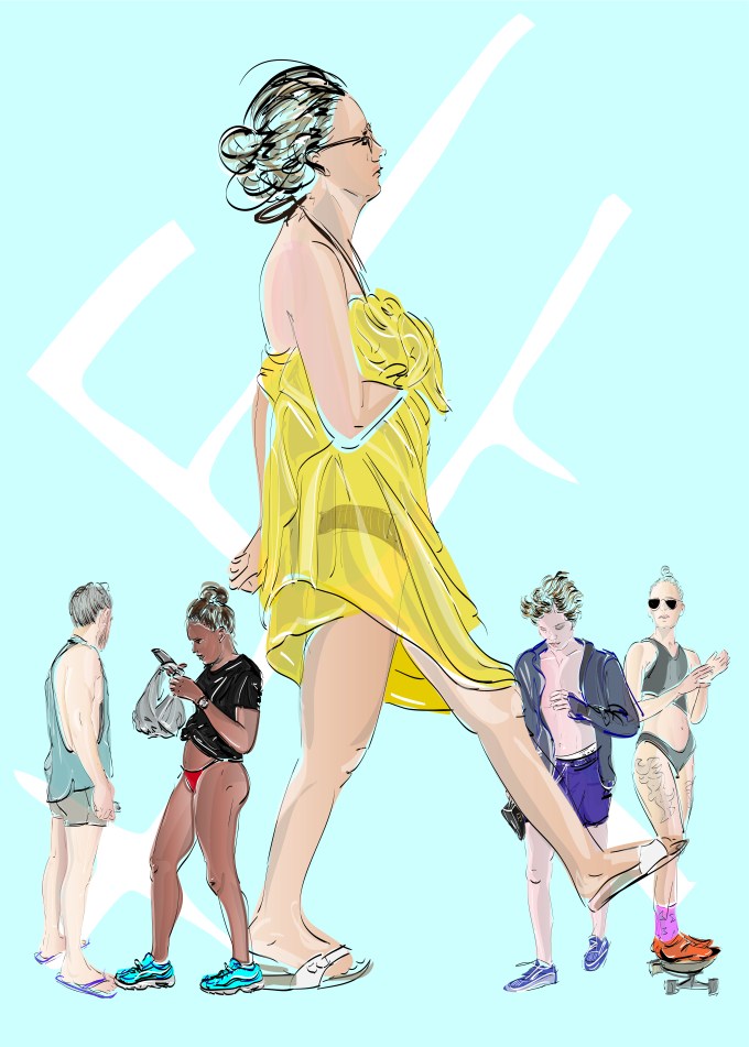 8שבוע האיור 2019 - עם הגב לים - אילנית שמיע ואיתי יעקב