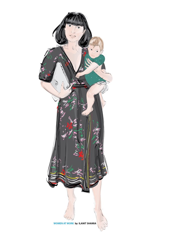 יעל קיים - נשים בעבודה מספר 7