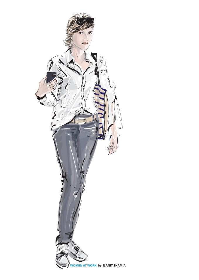 כנרת רוזנבלום - נשים בעבודה מספר 6